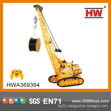 High Quality Plastic Child's Rc Truck Crane Toy